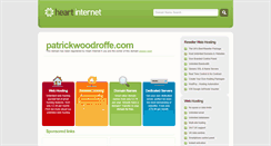 Desktop Screenshot of patrickwoodroffe.com